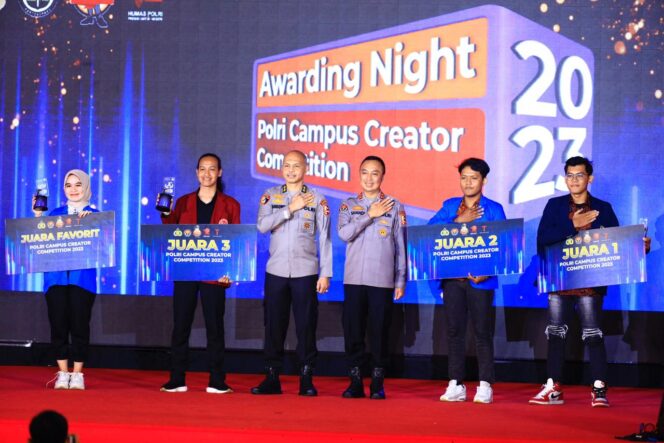 
					Polri Campus Creator Competition 2023 Jadi Ajang Generasi Muda Berkreasi