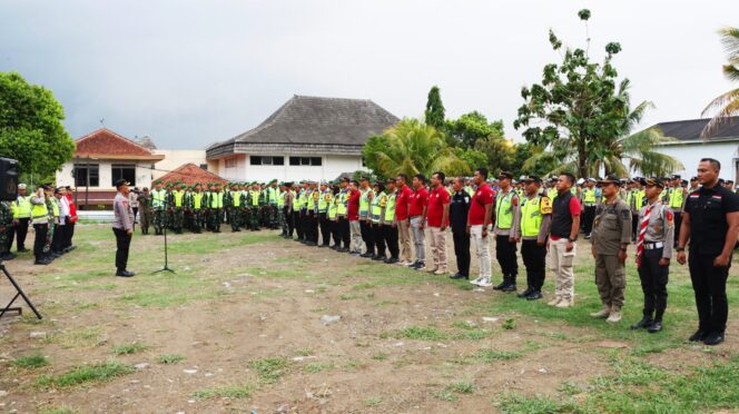 
					Sebanyak 518 Personil Gabungan Siap Amankan Malam Pergantian Tahun di Wonogiri
