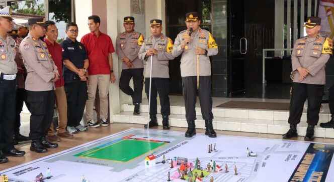 
					Jelang Kampanye Terbuka, Polres Wonogiri Gelar TFG