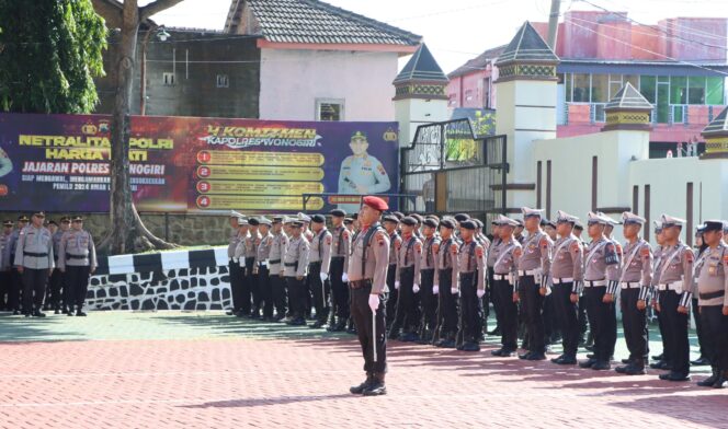 
					Polres Wonogiri Gelar Upacara Hari Kesadaran Nasional