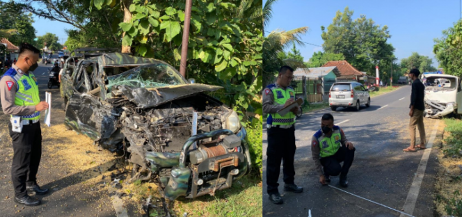 
					Kecelakaan di Ngadirojo Wonogiri, Dua Mobil Bertabrakan, 1 Balita Meninggal