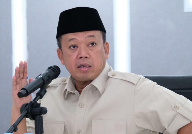
					Nusron Wahid Pimpin Rapat Pertama di Kementerian ATR/BPN