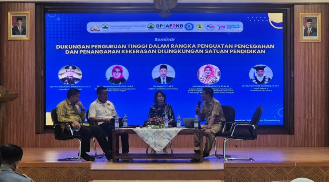 
					Polda Jateng Bersama Universitas Semarang Ajak Masyarakat Wujudkan Pendidikan Tanpa Kekerasan