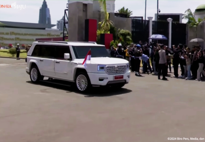 
					Ini dia mobil “Maung Garuda” Karya Anak Bangsa yang digunakan Prabowo usai dilantik