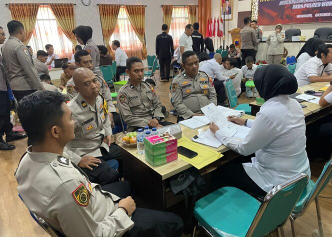 
					Tim Itwasda Polda Jateng Audit Kinerja Tahap II di Polres Wonogiri