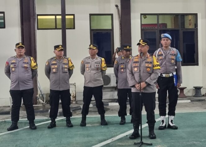 
					Usai Coblosan Pilkada 2024, Polres Wonogiri Apel Konsolidasi Personil BKO