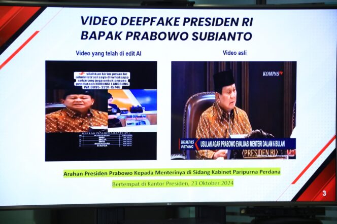 
					Dittipidsiber Tangkap Pelaku Video Deepfake Presiden Prabowo dan Pejabat Negara Lainnya