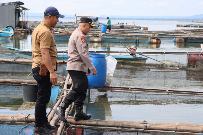 
					Kapolres Wonogiri Cek Karamba Apung Waduk Gajah Mungkur, Siap Dukung Ketahanan Pangan