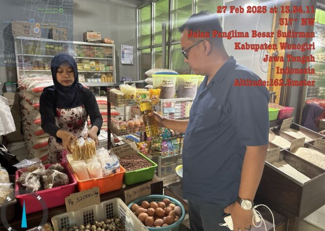 
					Pastikan Harga Kebutuhan Pokok Stabil, Polres Wonogiri Sidak Pasar Wonogiri Kota dan Ngadirojo