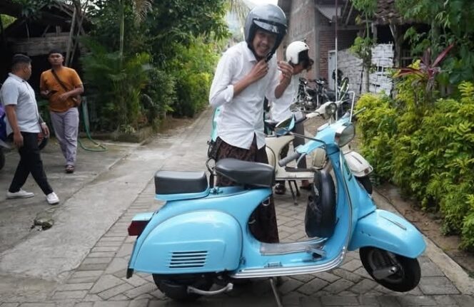 
					Wabup Syah Ajak Komunitas Pecinta Motor Skuter Untuk Peduli Lingkungan