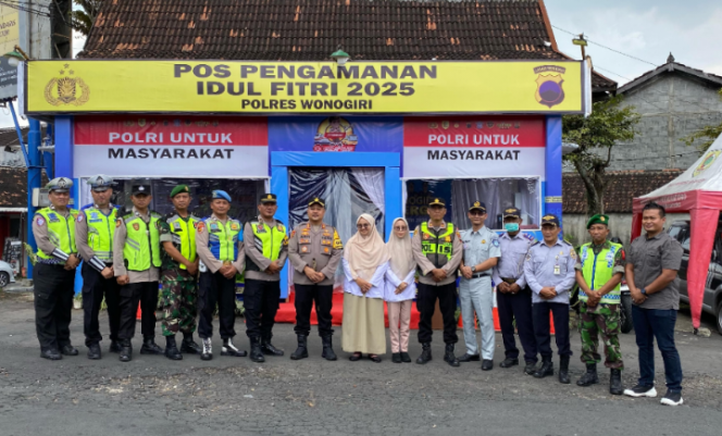 
					Kapolres Wonogiri Cek Kesiapan Pospam Mudik Lebaran