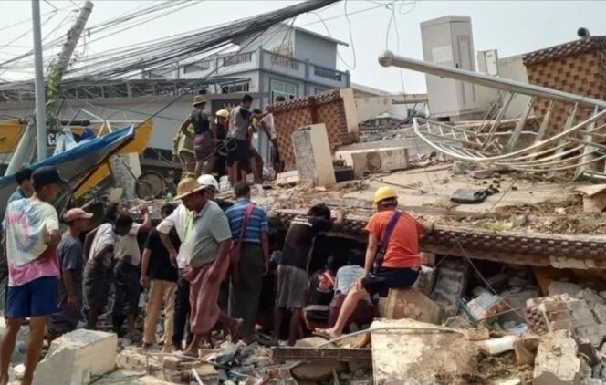 
					Update Gempa Myanmar: Korban Tewas Sudah Lebih Dari 1.000 Orang