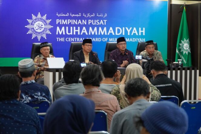 
					Pimpinan Pusat Muhammadiyah resmi menetapkan 1 Syawal 1446 H jatuh pada Senin, 31 Maret 2025, berdasarkan metode hisab hakiki wujudul hilal yang menjadi pedoman lama organisasi ini. (Foto: muhammadiyah.or.id)