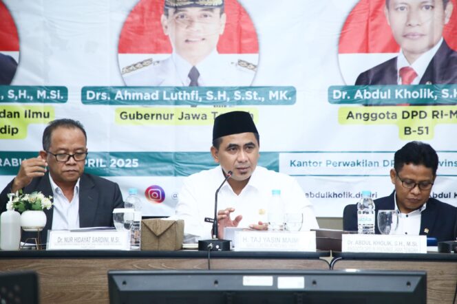 
					Taj Yasin Tanggapi Isu Pemekaran Wilayah Jawa Tengah 
