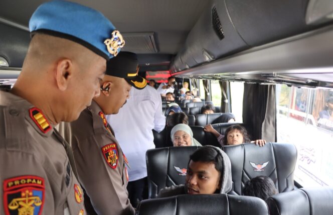 
					Balik Mudik Gratis, 484 Warga Diberangkatkan dari Terminal Giri Adipura Wonogiri