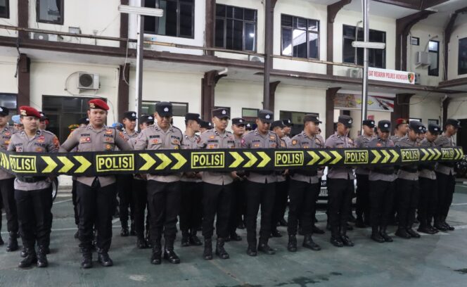 
					Tingkatkan Profesionalisme Hadapi Kerusuhan, Polres Wonogiri Gelar Pelatihan Dalmas