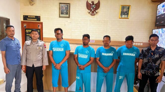 
					Rusak Aset PT KAI, 4 Oknum Anggota GRIB Jaya Diringkus Polda Jateng