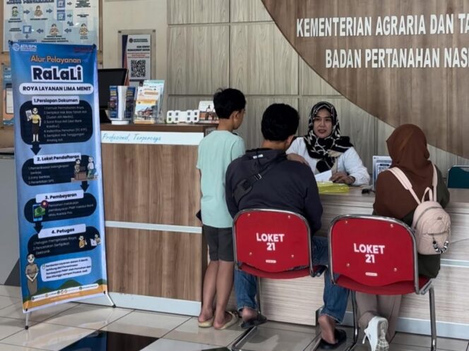 
					Program RaLaLi Inovasi Layanan Roya Lima Menit Wujudkan Layanan Pertanahan yang Semakin Ramah dan Efisien