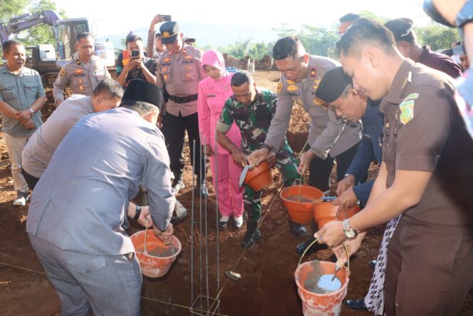 
					Groundbreaking SPPG di Pule, Ini Harapan Wakapolres Trenggalek