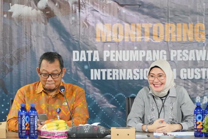 
					PT Jasa Raharja menggelar kegiatan Monitoring dan Evaluasi Data Penumpang Pesawat Udara di Bandara Internasional I Gusti Ngurah Rai, Bali, Jumat (8/8/2025). (Foto: Jasa Raharja/ Dok.)