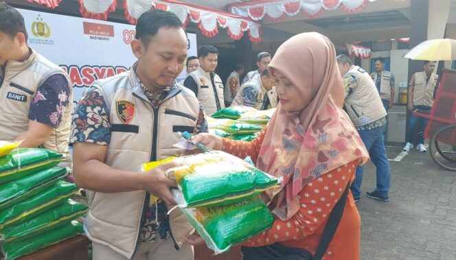 
					Satgas Pangan Polda Jateng Gelar Gerakan Pangan Murah