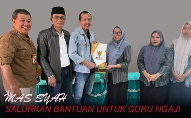 
					Kabar Gembira, Mas Syah Serahkan Bantuan dari BAZNAS Untuk Guru Ngaji di Trenggalek