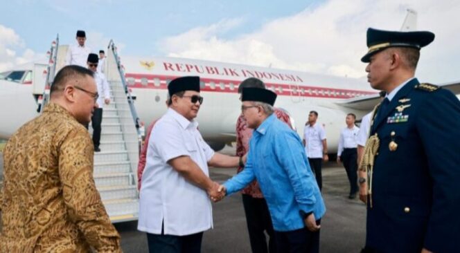 
					Presiden Prabowo Tiba di Singapura untuk Hadiri Parade Hari Nasional