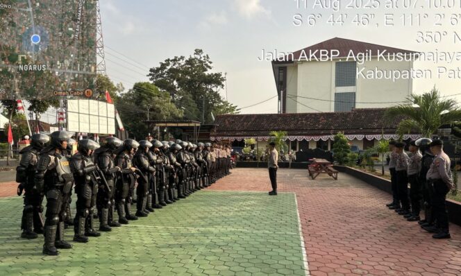 
					Polresta Pati Pastikan Pleton Raimas Siap Amankan Aksi Damai dengan Pendekatan Humanis
