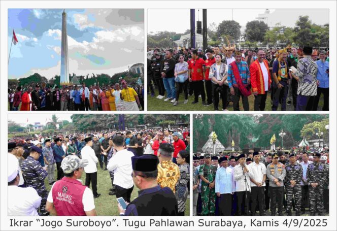 
					27 Suku dan Etnis FPK Surabaya  Ikrar “Jogo Suroboyo”