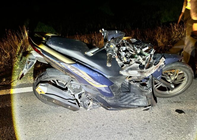 
					Kecelakaan Maut di Jalan Raya Selogiri – Wonogiri, Seorang Pemotor Meninggal Dunia