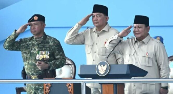 
					Presiden Prabowo Pimpin Upacara Peringatan HUT ke-80 TNI
