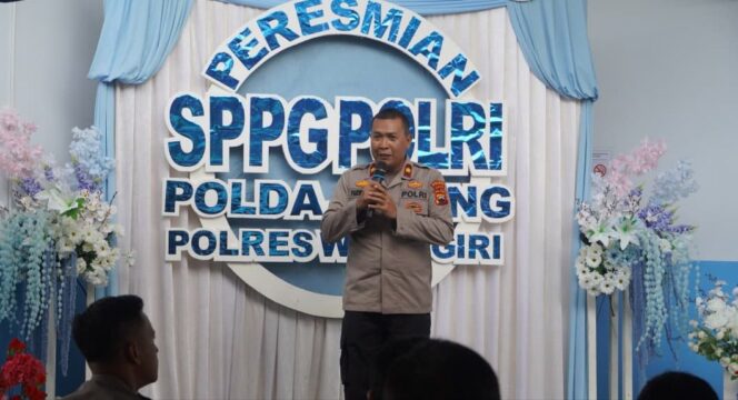 
					Polres Wonogiri Resmikan SPPG Polri di Eromoko, Siap Suplai 3.287 Porsi MBG untuk Siswa 