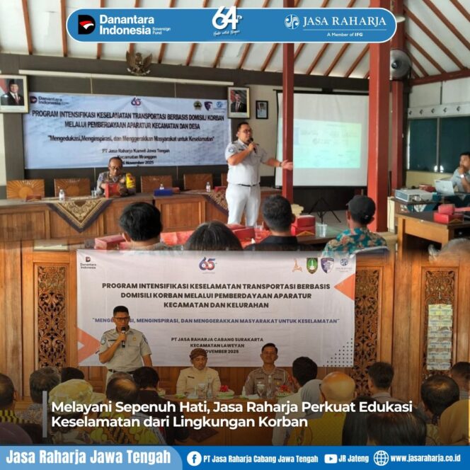 
					Jasa Raharja Gandeng Aparatur Desa Tekan Kecelakaan