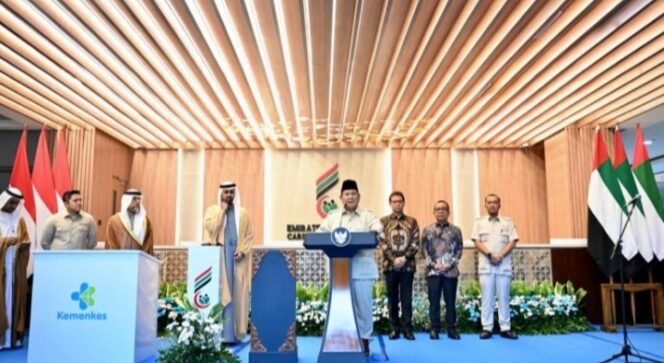 
					Presiden Prabowo Resmikan Rumah Sakit Kardiologi Emirates-Indonesia di Surakarta