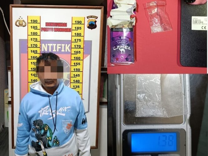 
					Pria Pemilik Sabu Diringkus Polres Wonogiri, Terancam Hukuman 12 Tahun Bui