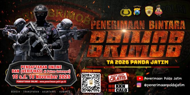 
					BREAKING NEWS! Telah Dibuka Penerimaan Bintara Brimob Polri TA 2026, Ini Syaratnya