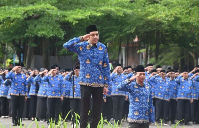 
					Peringati HUT KORPRI, Wakil Bupati Trenggalek Harapkan  ASN Jadi Penggerak Utama Transformasi Digital