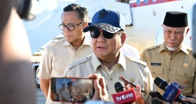 
					Akhiri Kunjungan ke Daerah Bencana, Presiden Prabowo Tegaskan Negara Hadir Melindungi Rakyat