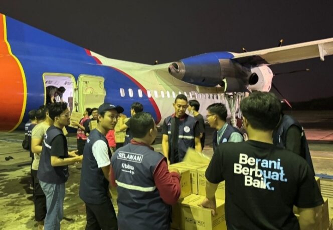 
					Polri Apresiasi Masyarakat dan Relawan Kirim Bantuan ke Lokasi Terdampak Bencana