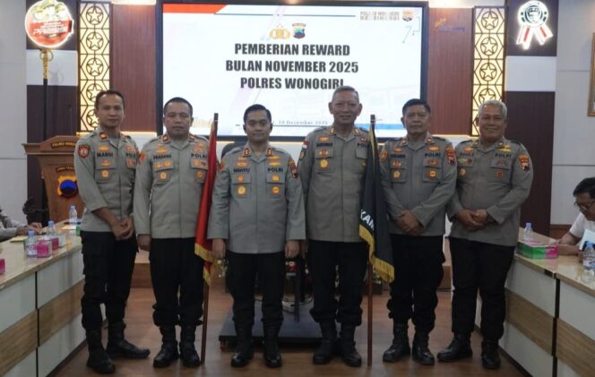 
					Anev serta Gelar Operasional Desember 2025, Polres Wonogiri Bahas Kesiapan Nataru dan Apresiasi Kinerja Jajaran