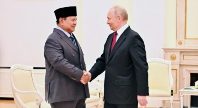 
					Presiden Prabowo Bertemu Presiden Putin di Kremlin, Perkuat Hubungan Strategis Indonesia–Rusia