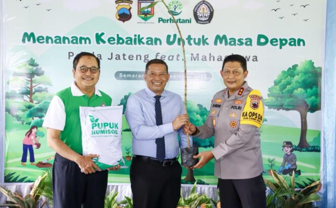 
					Lestarikan Alam, Polda Jateng Tanam 11 Ribu Bibit Pohon di Ungaran
