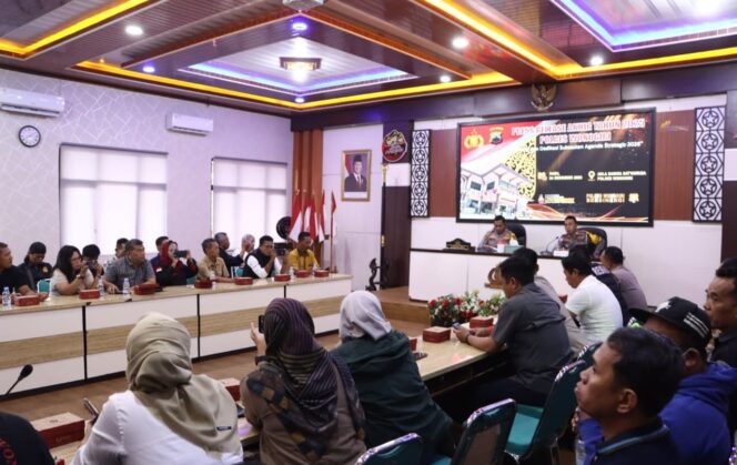 
					Rilis Akhir Tahun 2025, Polres Wonogiri Beberkan Capaian Kinerjanya