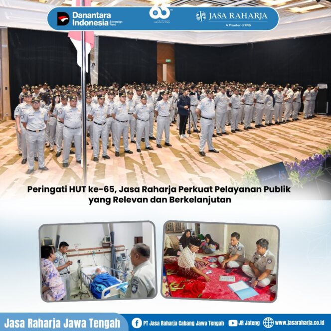 
					Kegiatan HUT ke-65 Jasa Raharja. (Panselanews.com/Humas Jasa Raharja) 
