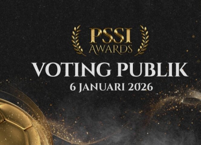 
					Catat! Voting Publik untuk PSSI Awards 2026 Dibuka 6 Januari, Ini Caranya