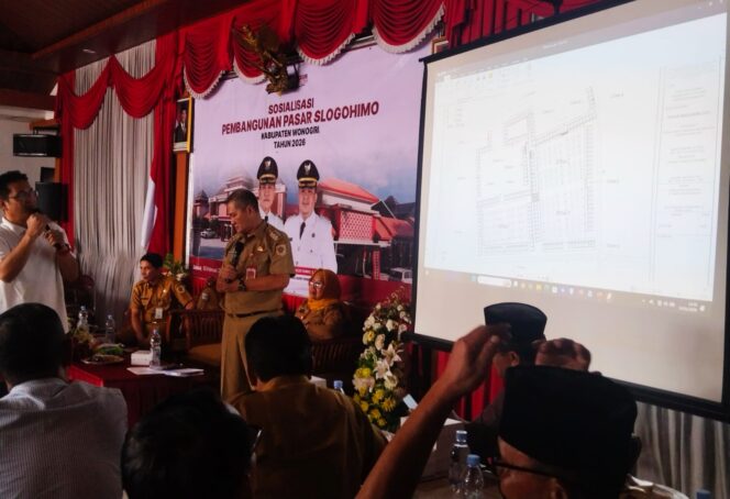 
					Digelontor Rp17 Miliar, Pembangunan Pasar Slogohimo Wonogiri Ditarget Rampung 2026