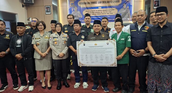 
					157 Tokoh Ormas Se- Jawa Tengah Ikrar Jaga Kondusivitas Selama Ramadhan dan Idul Fitri 1447 H