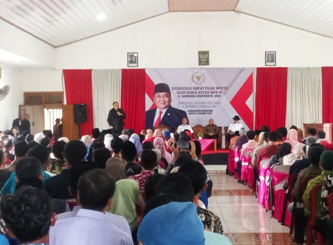 
					Sosialisasi Empat Pilar Kebangsaan di Wonogiri, Bambang Wuryanto: Kita Harus Menjaga Demokrasi yang Luber dan Jurdil 