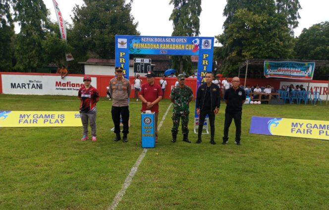 
					Resmi Dibuka, Turnamen Sepakbola Primadona Ramadhan Cup 2026 di Jatiroto Wonogiri