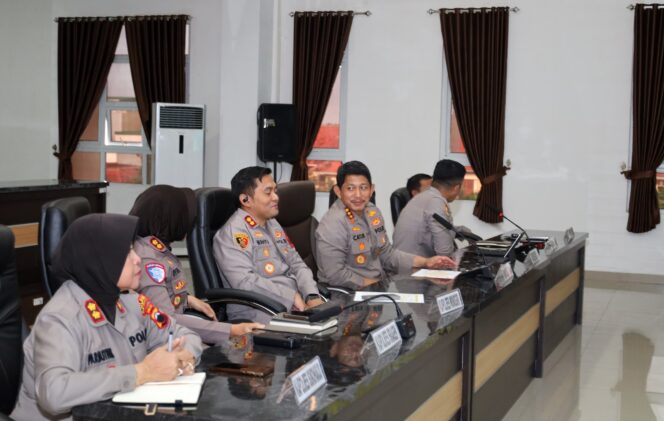 
					Kapolres Wonogiri Hadiri Rakor Aglomerasi Ops Ketupat Candi 2026 di Solo